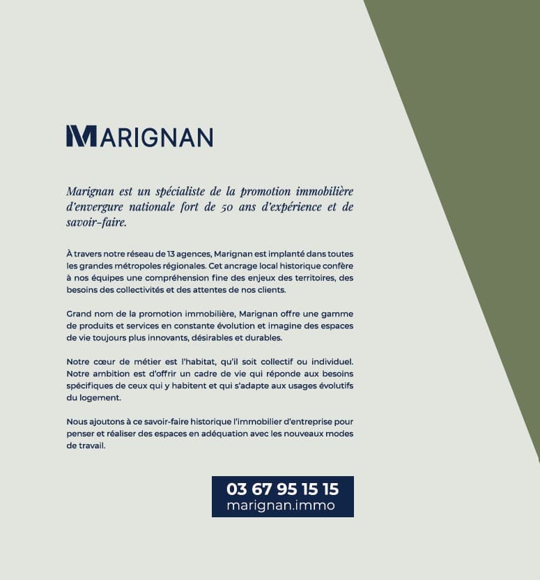 Bischheim — Située à Bischheim, cette nouvelle résidence s’intègre harmonieusement dans un environnement marqué ... — Miniature 10