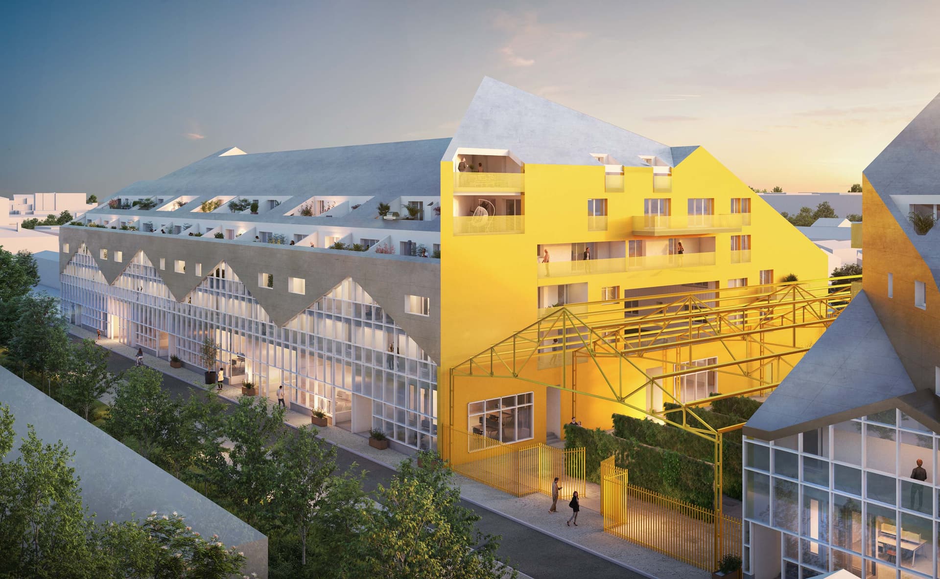 Bordeaux — Située sur les rives de la Garonne, cette nouvelle résidence propose un large choix d’appartements, ... — Photo 1