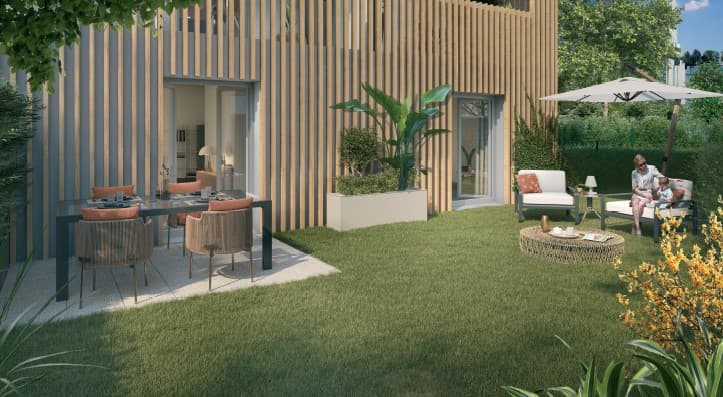 Nantes — Située à l'est de Nantes, cette résidence contemporaine s’intègre dans un quartier en pleine évoluti... — Miniature 7