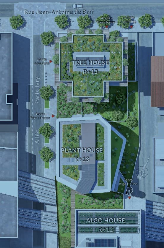 Paris — Située au cœur du 13ème arrondissement de Paris, cette résidence propose les derniers appartements d... — Miniature 8