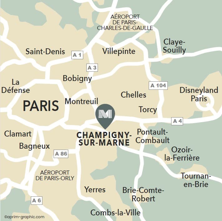 Champigny-sur-Marne — À seulement 12 kilomètres à l’est du centre de Paris, Champigny-sur-Marne se distingue par son cadre... — Miniature 2