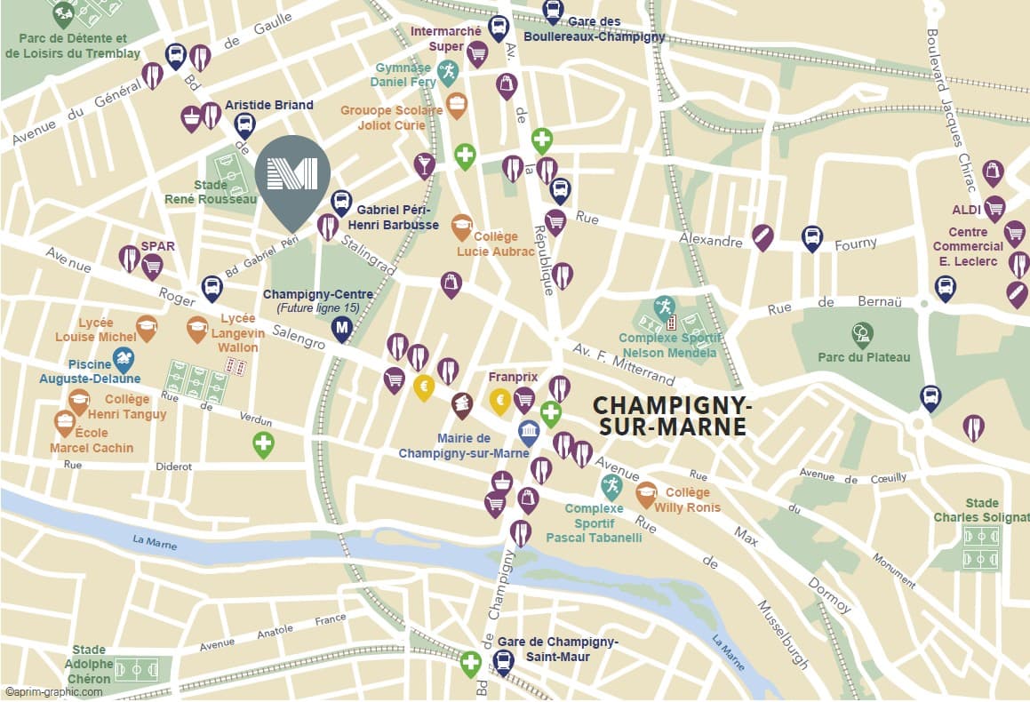 Champigny-sur-Marne — À seulement 12 kilomètres à l’est du centre de Paris, Champigny-sur-Marne se distingue par son cadre... — Miniature 4