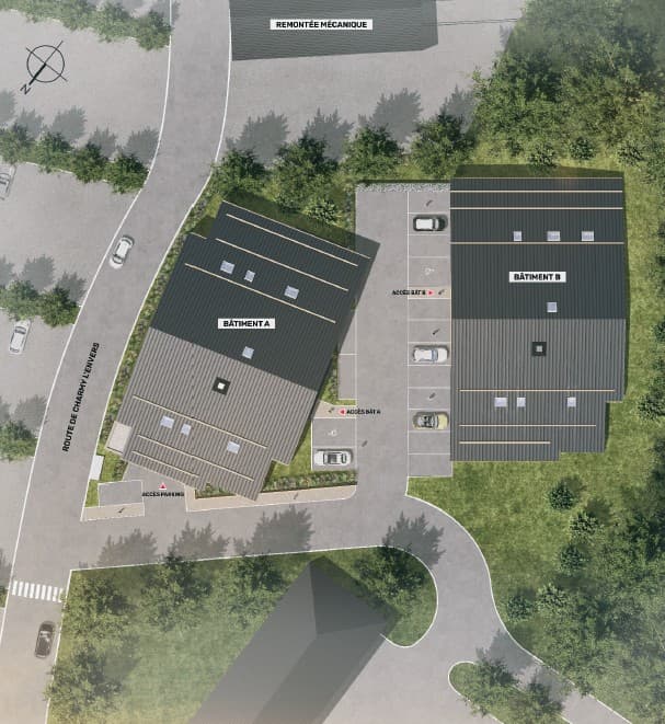 Abondance — Au cœur des Alpes, dans la vallée de la Dranse, une nouvelle résidence s’intègre harmonieusement à l... — Miniature 2