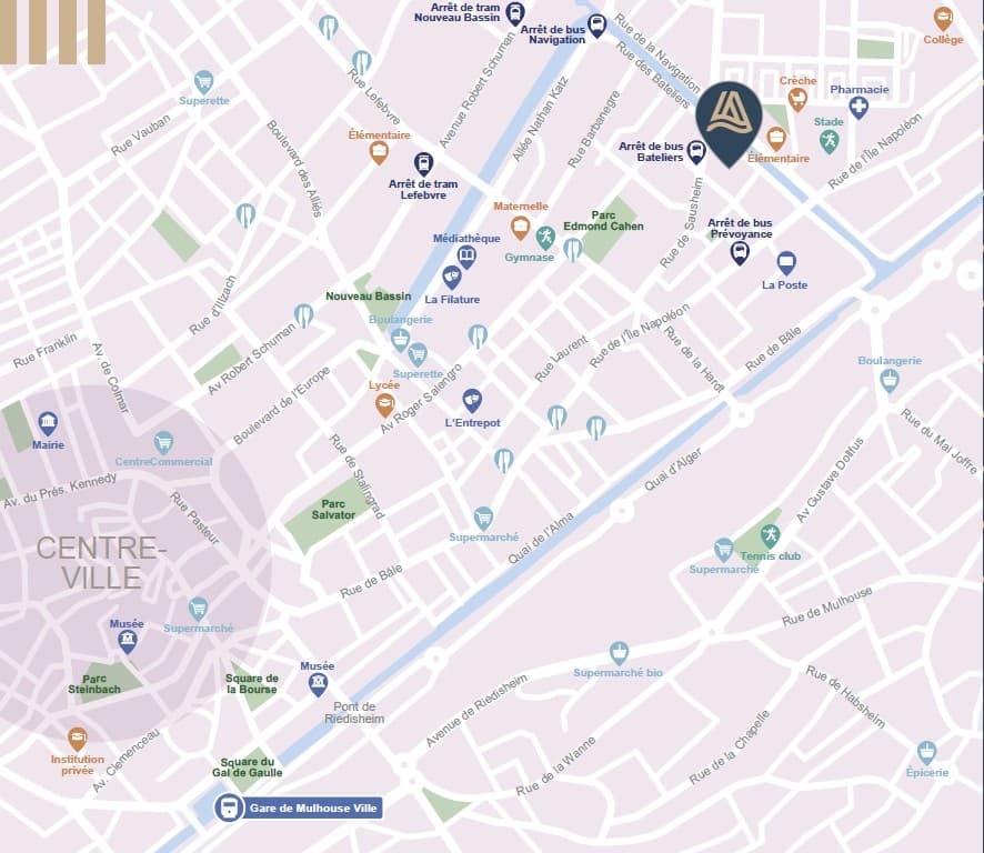 Mulhouse — Située à Mulhouse, au cœur de l’Alsace et à la croisée des frontières suisse et allemande, cette rés... — Miniature 8