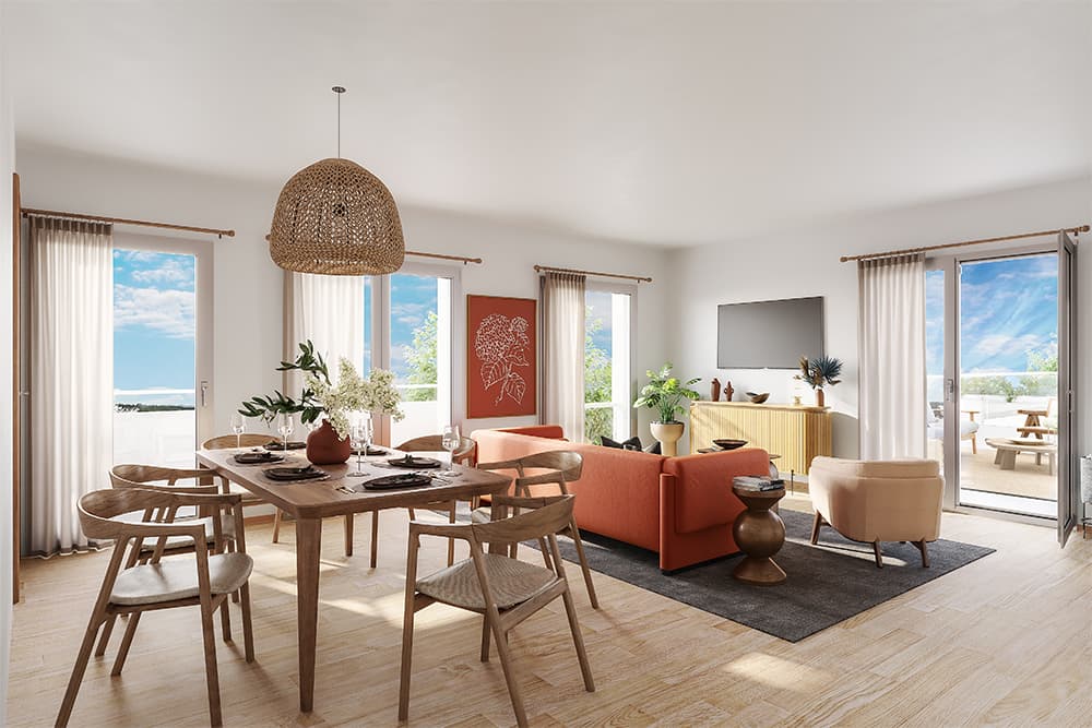 Mantes la Ville — Située au cœur d’un quartier résidentiel à Mantes-la-Ville, cette nouvelle réalisation propose un ca... — Miniature 3