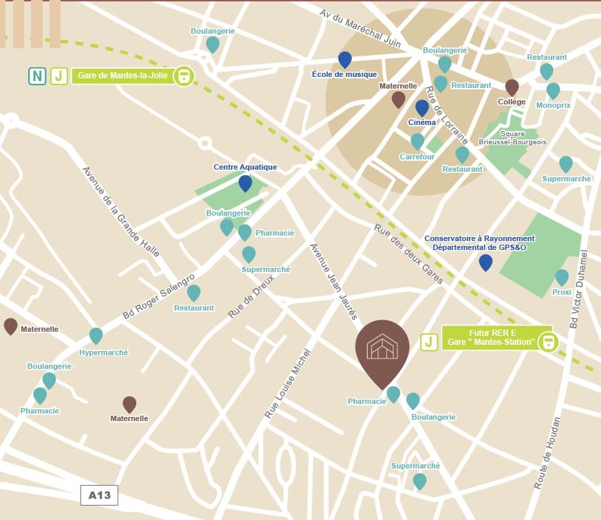 Mantes la Ville — Située au cœur d’un quartier résidentiel à Mantes-la-Ville, cette nouvelle réalisation propose un ca... — Miniature 9