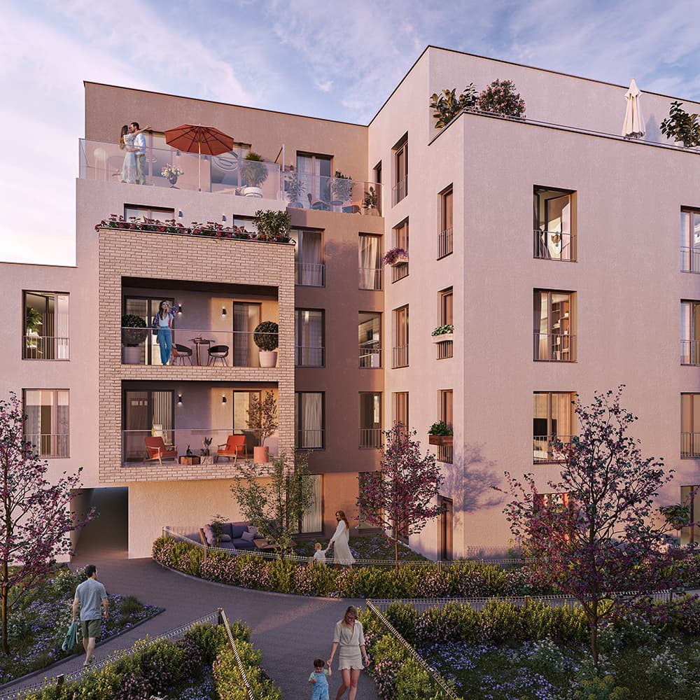 Mantes la Ville — Située au cœur d’un quartier résidentiel à Mantes-la-Ville, cette nouvelle réalisation propose un ca... — Miniature 12