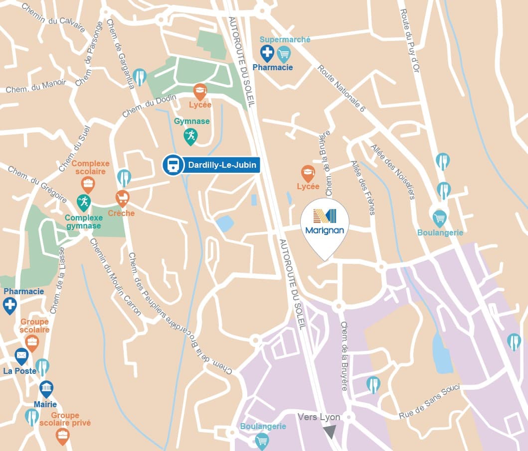 Dardilly — Située à une dizaine de kilomètres au nord-ouest de Lyon, dans la commune prisée de Dardilly, cette ... — Miniature 9