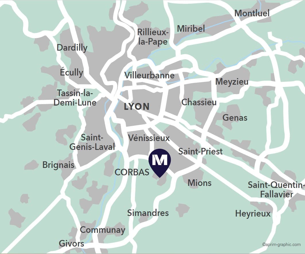 Corbas — Située dans la première couronne lyonnaise, la commune de Corbas se distingue par son cadre de vie p... — Miniature 2