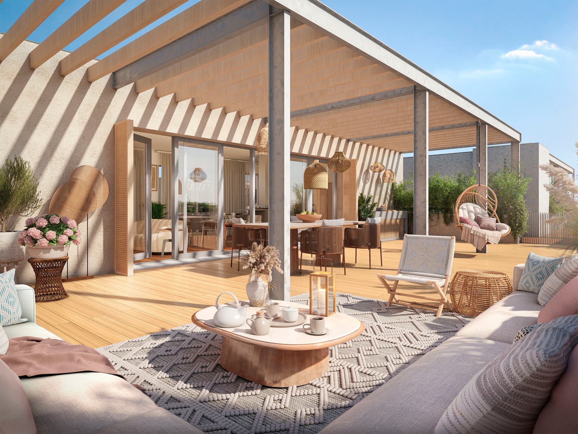 Bordeaux — Située au cœur du quartier des Chartrons à Bordeaux, cette nouvelle résidence bénéficie d'un emplace... — Miniature 3