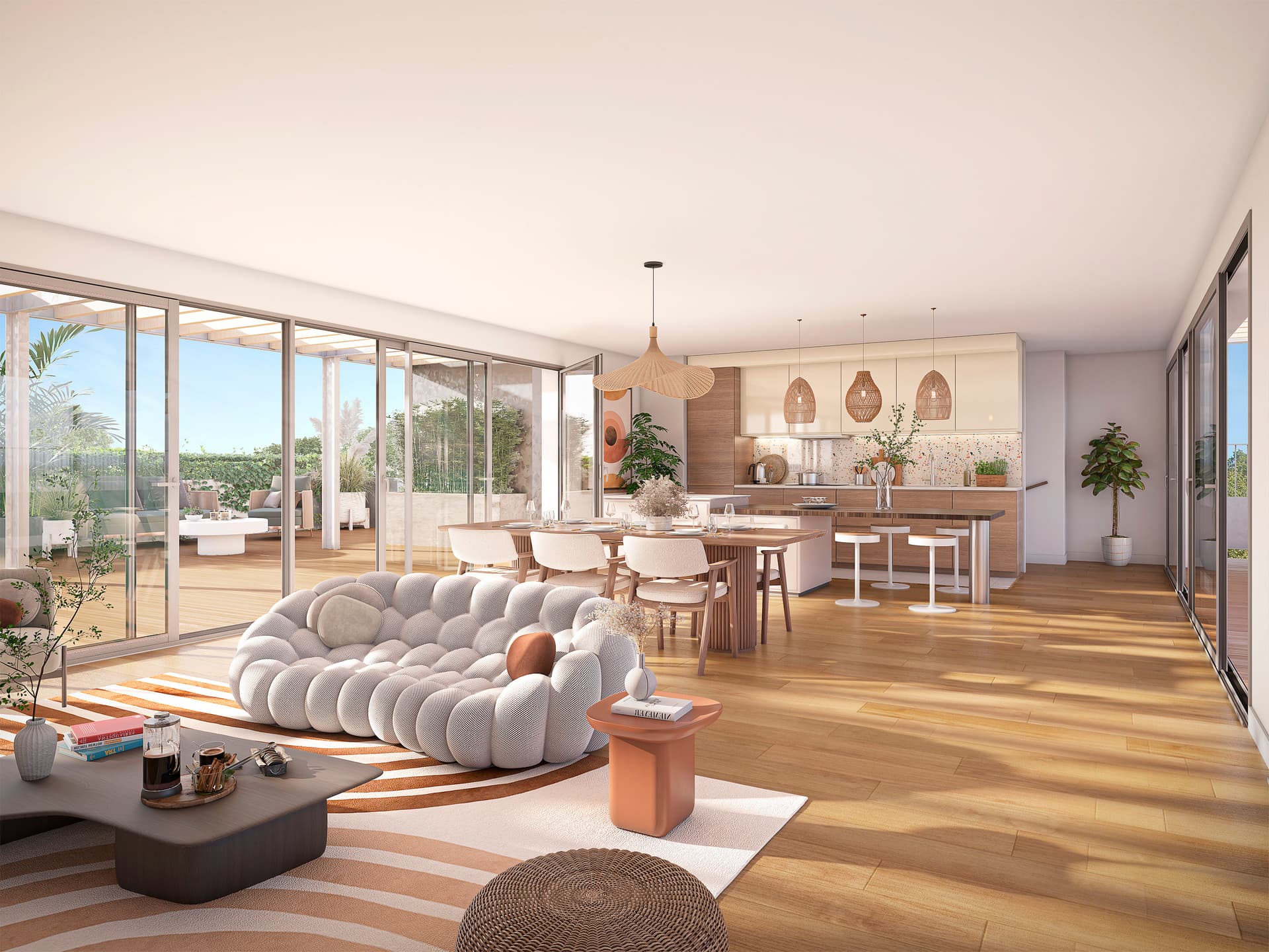 Bordeaux — Située au cœur du quartier des Chartrons à Bordeaux, cette nouvelle résidence bénéficie d'un emplace... — Miniature 7