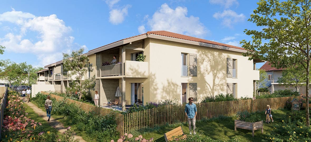 Dax — Au sein d’un environnement paisible, cette nouvelle réalisation propose des appartements de type T4 ... — Photo 1