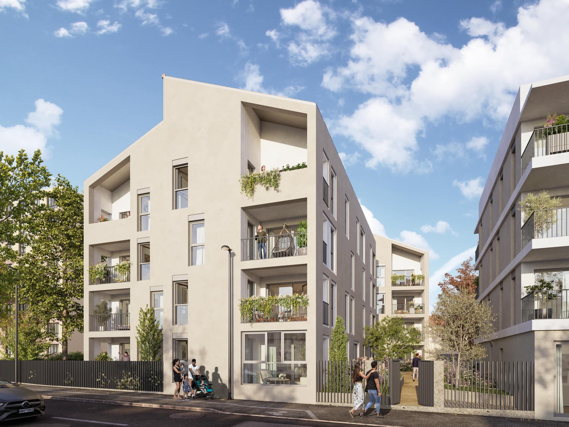 Limas — Situé dans un environnement calme et résidentiel, ce nouveau programme propose des espaces de statio... — Miniature 3