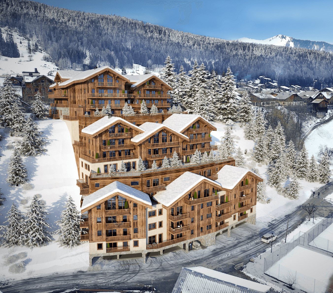 Morzine — Situé dans l’un des plus grands domaines skiables d’Europe, ce projet s’inscrit au cœur d’un ensembl...