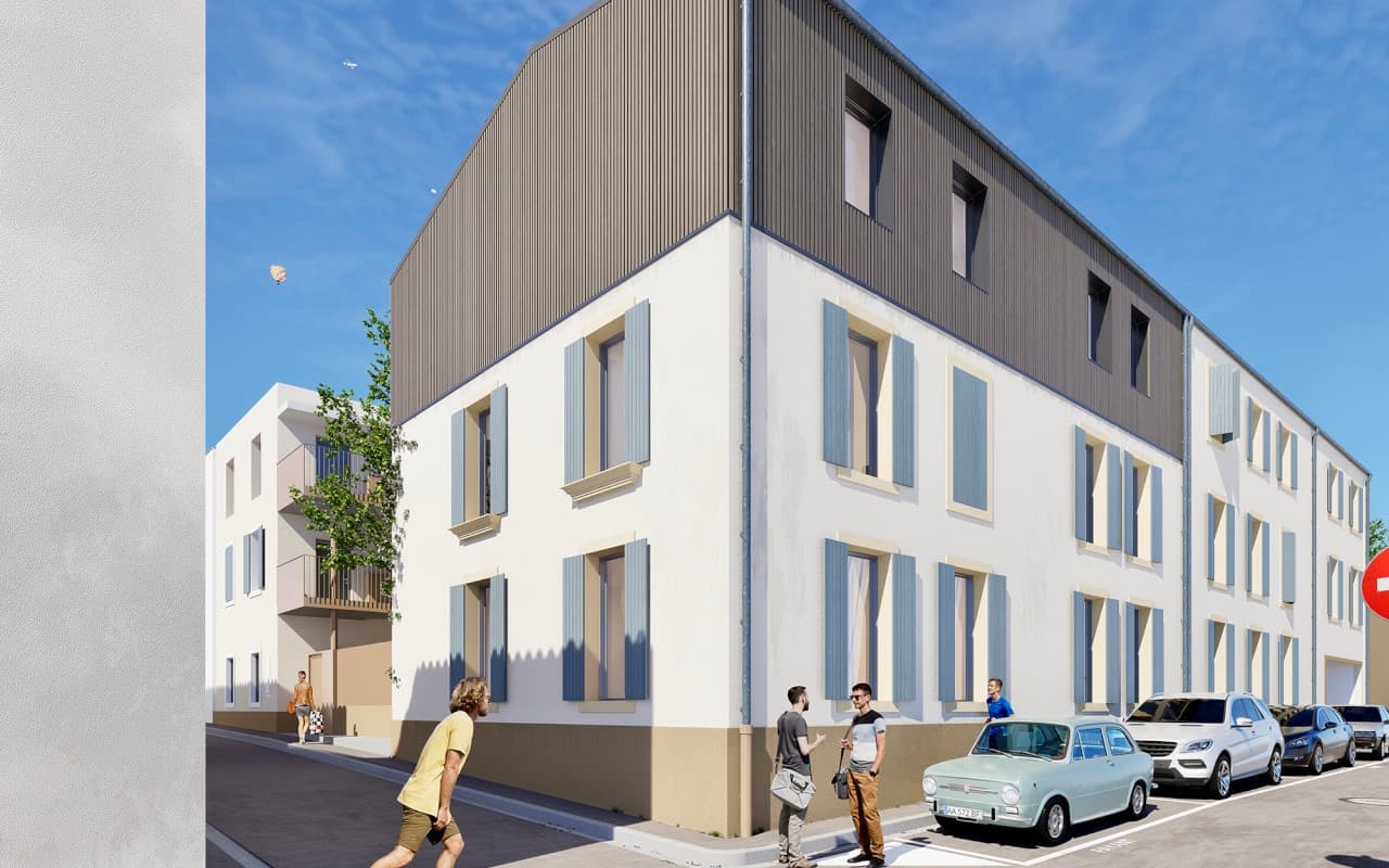 Nimes — Située à proximité immédiate de l’Université de Nîmes, cette résidence propose des logements équipés... — Miniature 2