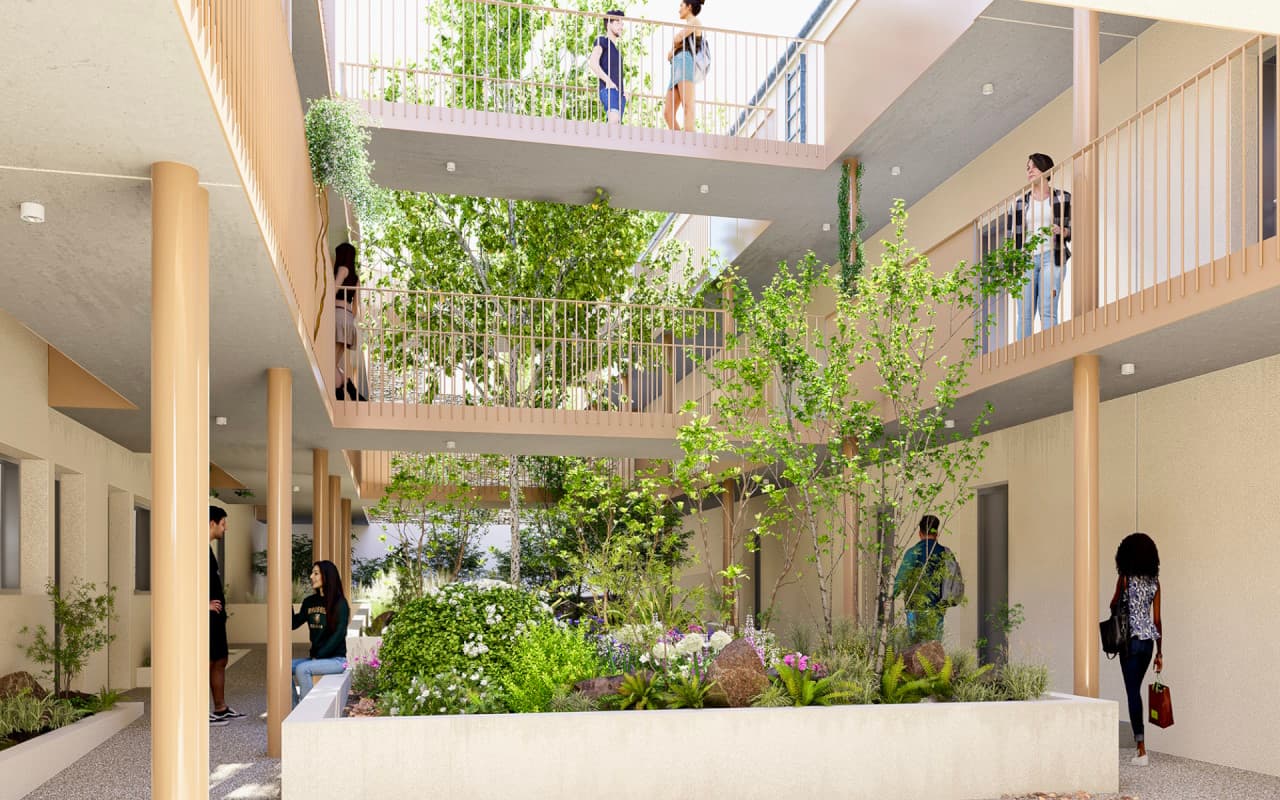 Nimes — Située à proximité immédiate de l’Université de Nîmes, cette résidence propose des logements équipés... — Miniature 3