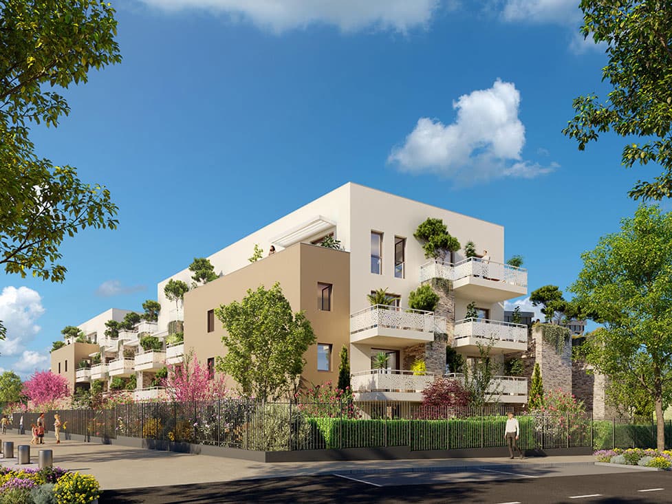 Montpellier — Située au cœur du quartier Montpellier – Millénaire, cette nouvelle réalisation propose une alliance... — Miniature 3