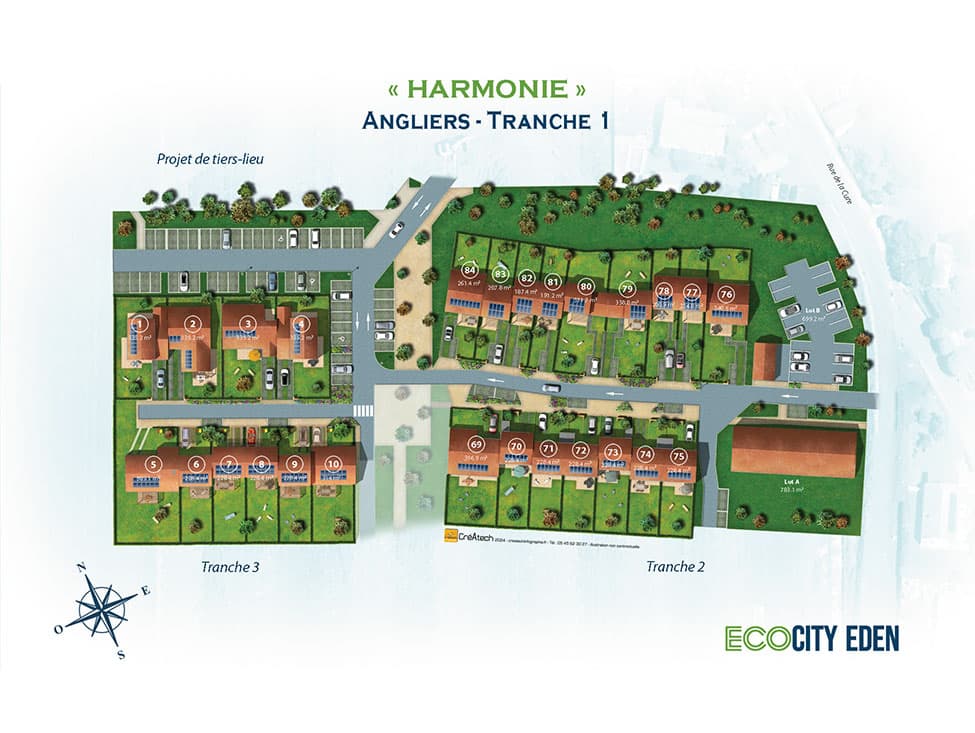Angliers — Située au cœur d’un nouvel éco-quartier à Angliers, cette réalisation propose un cadre de vie pensé ... — Miniature 4