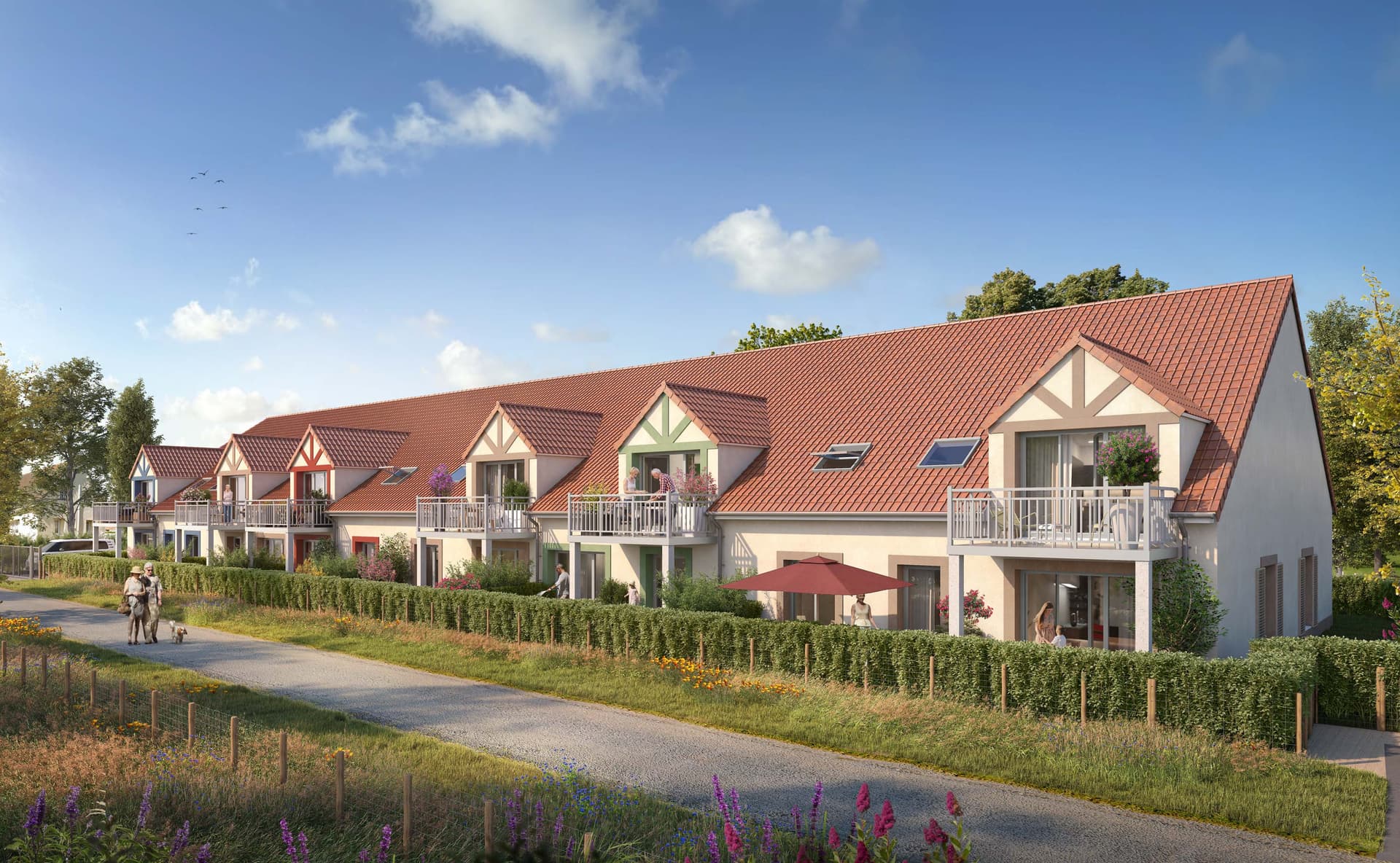 Ambleteuse — Située au cœur du village côtier d’Ambleteuse, cette nouvelle réalisation s’intègre parfaitement dan... — Miniature 4