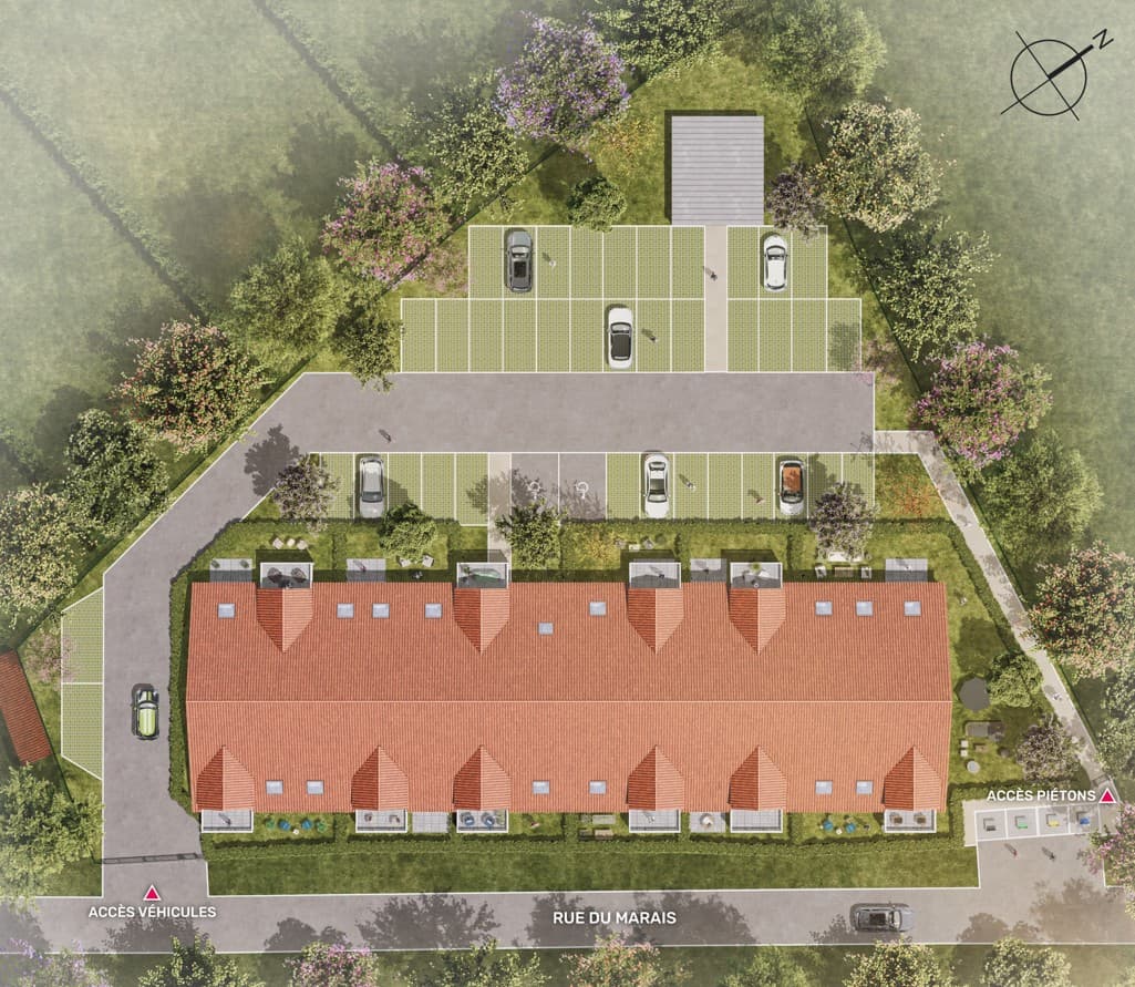 Ambleteuse — Située au cœur du village côtier d’Ambleteuse, cette nouvelle réalisation s’intègre parfaitement dan... — Miniature 5