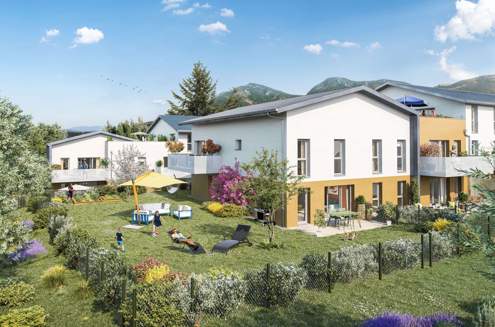 Challes les Eaux — Située à Challes-les-Eaux, à seulement 15 minutes de Chambéry, cette nouvelle réalisation propose un... — Miniature 5