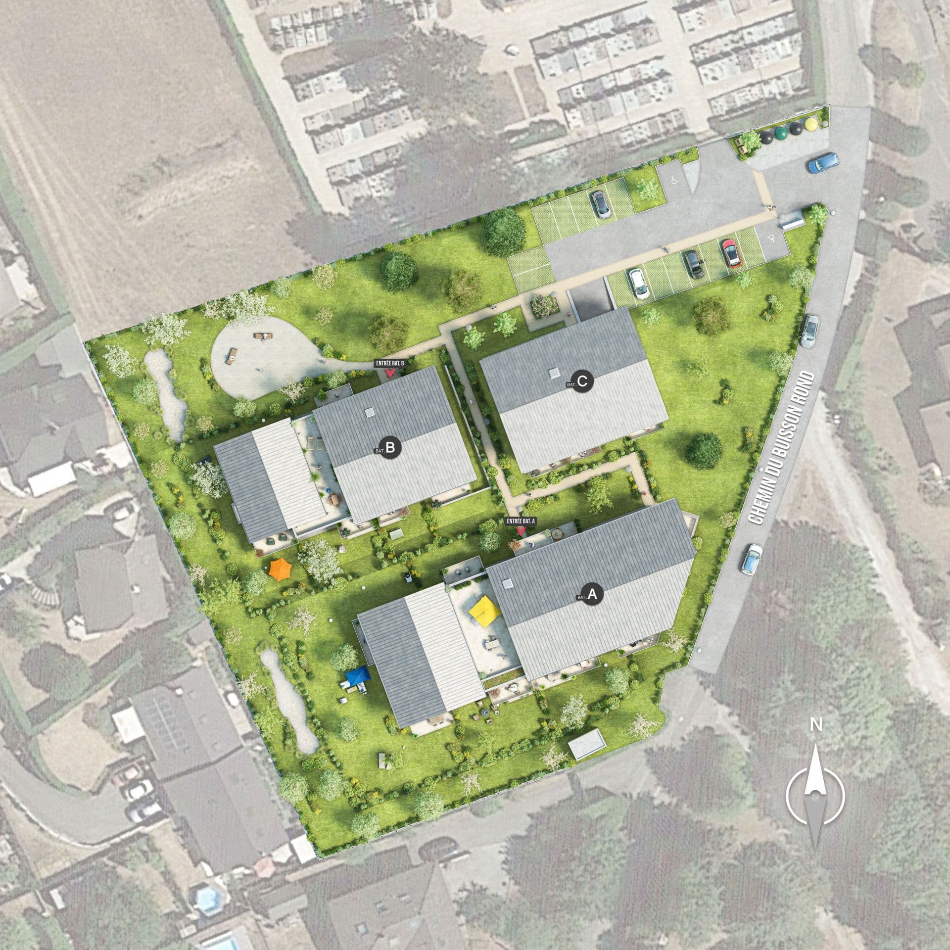 Challes les Eaux — Située à Challes-les-Eaux, à seulement 15 minutes de Chambéry, cette nouvelle réalisation propose un... — Miniature 8