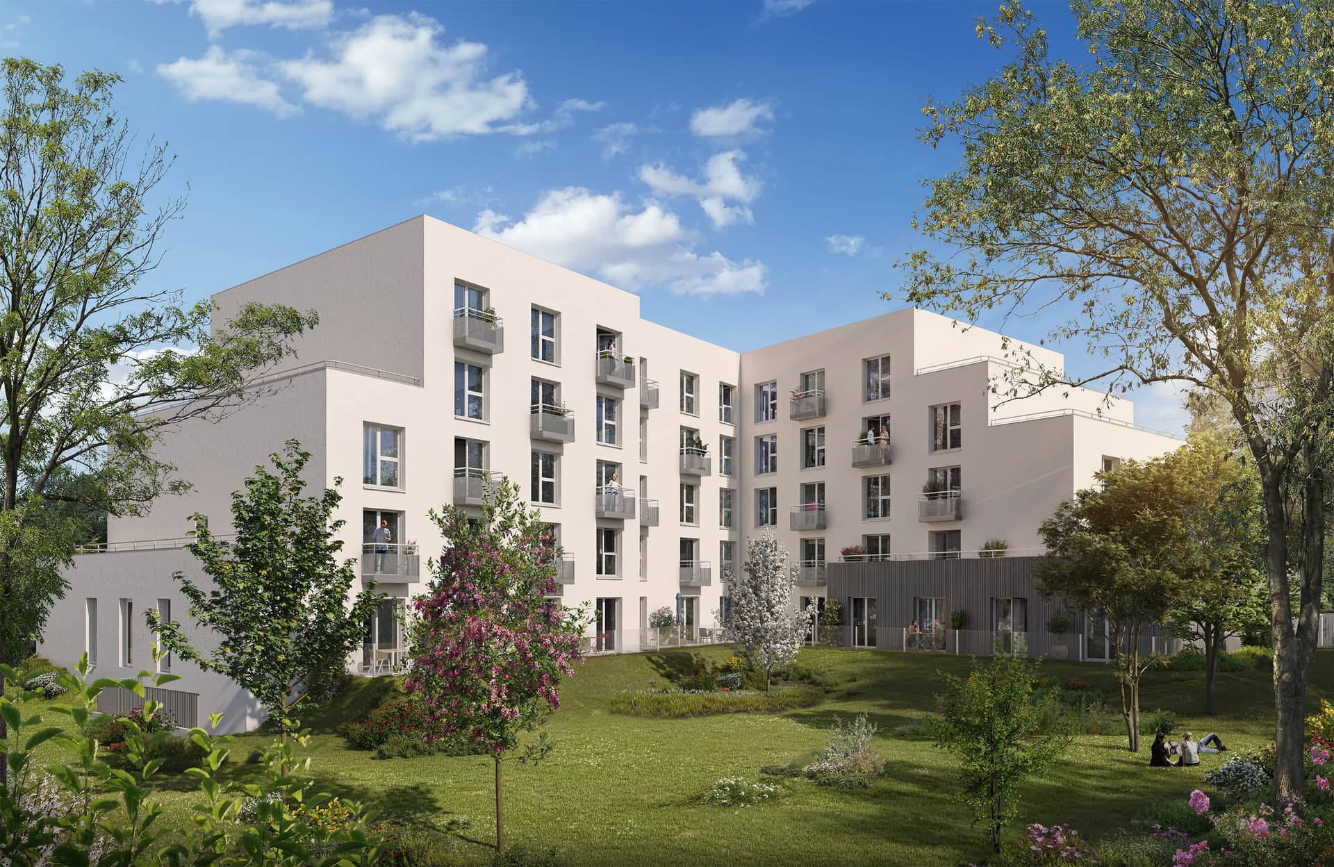 Joue-les-Tours — Située à Joué-lès-Tours, à proximité immédiate de Tours, cette résidence dédiée aux étudiants bénéfi... — Miniature 3