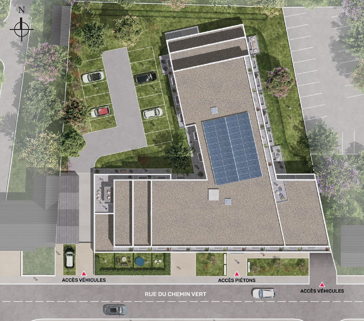 Joue-les-Tours — Située à Joué-lès-Tours, à proximité immédiate de Tours, cette résidence dédiée aux étudiants bénéfi... — Miniature 9
