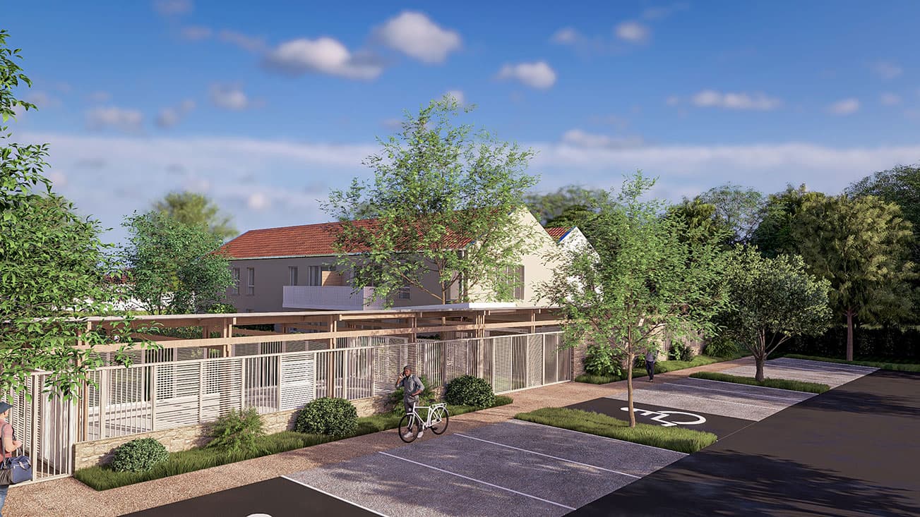 Fontaine-le-Comte — Située au cœur d’un environnement verdoyant et paisible, cette résidence propose un cadre de vie har... — Miniature 4