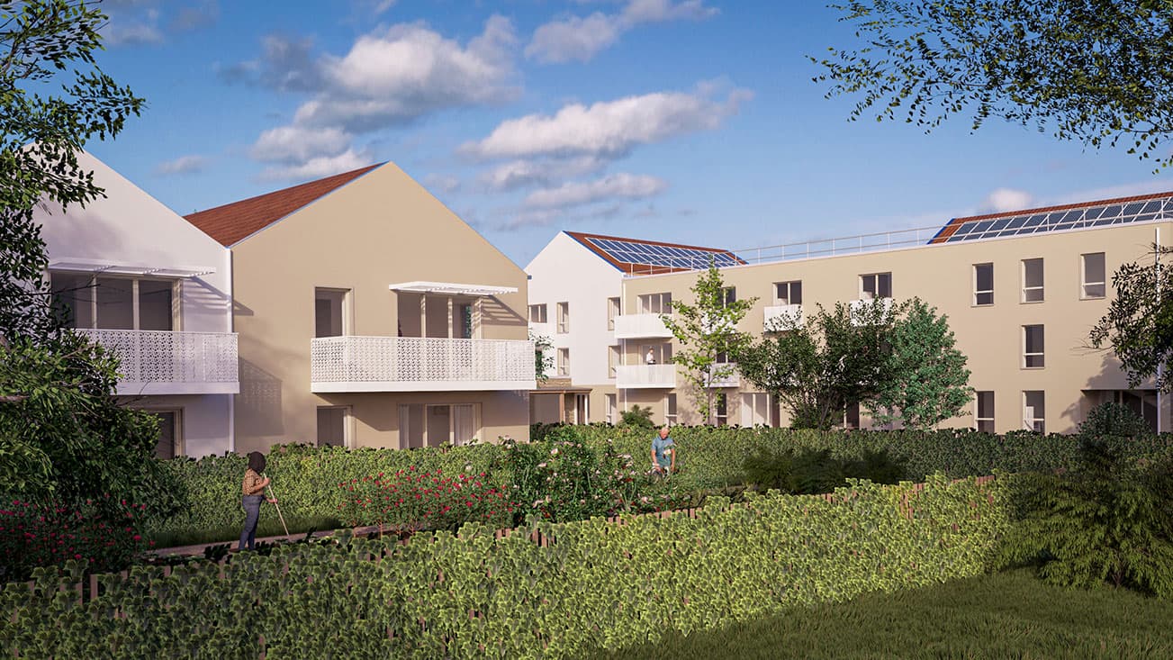 Fontaine-le-Comte — Située au cœur d’un environnement verdoyant et paisible, cette résidence propose un cadre de vie har... — Miniature 6