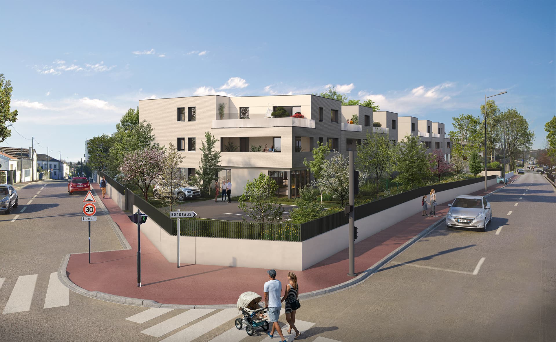 Merignac — Située dans le quartier recherché d’Arlac à Mérignac, cette résidence bénéficie d’un environnement p... — Miniature 2