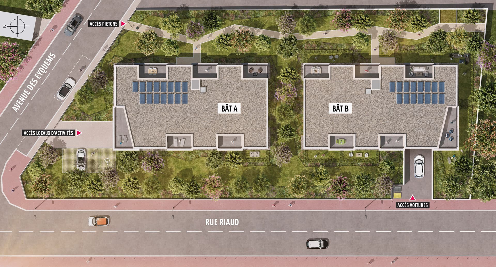 Merignac — Située dans le quartier recherché d’Arlac à Mérignac, cette résidence bénéficie d’un environnement p... — Miniature 4