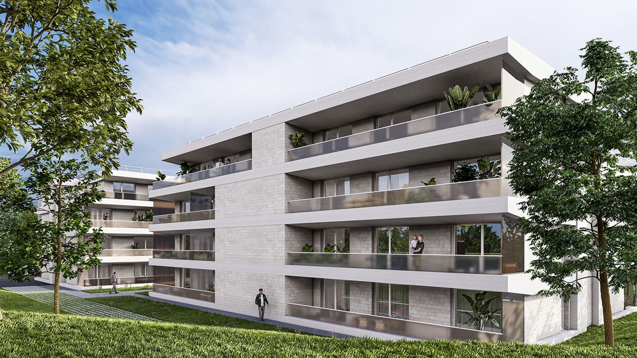 Bernay — Située au cœur de Bernay, cette nouvelle résidence se distingue par son architecture contemporaine e... — Miniature 2