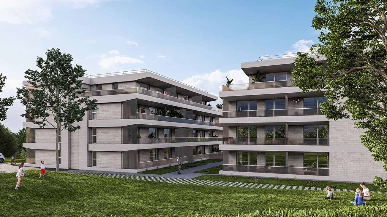 Bernay — Située au cœur de Bernay, cette nouvelle résidence se distingue par son architecture contemporaine e... — Miniature 4