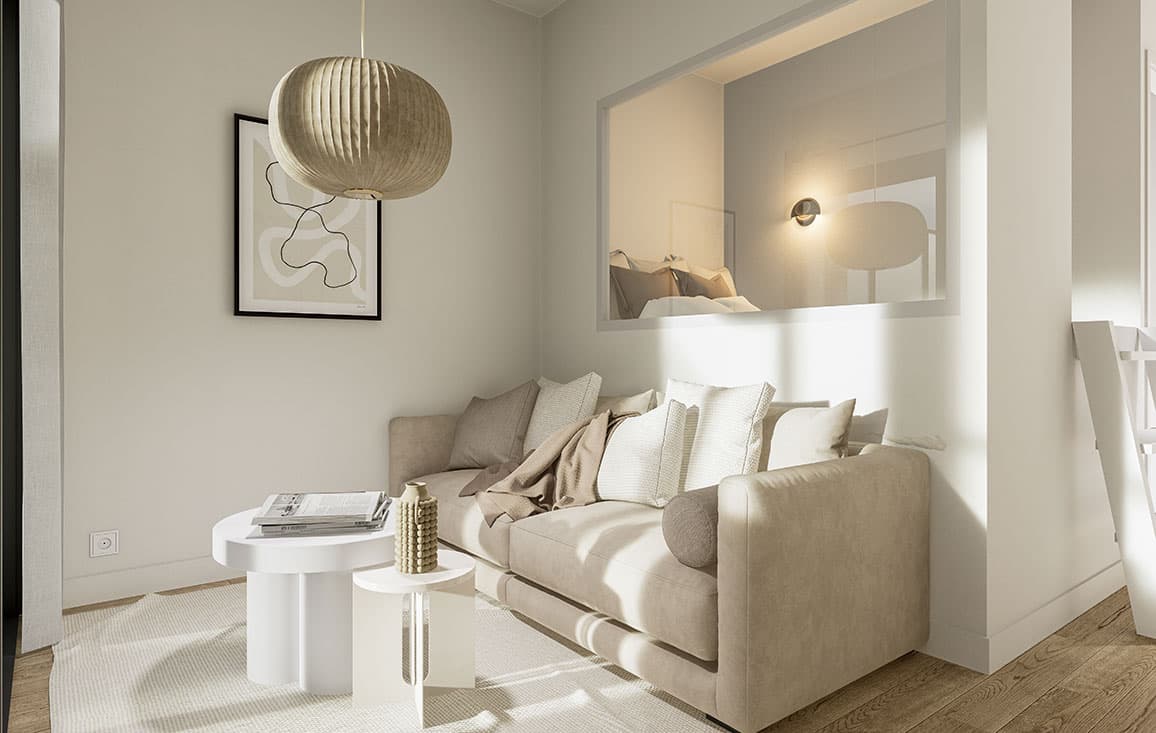 Rouen — Située au cœur de Rouen, cette résidence contemporaine propose un cadre de vie mêlant modernité et s... — Miniature 4