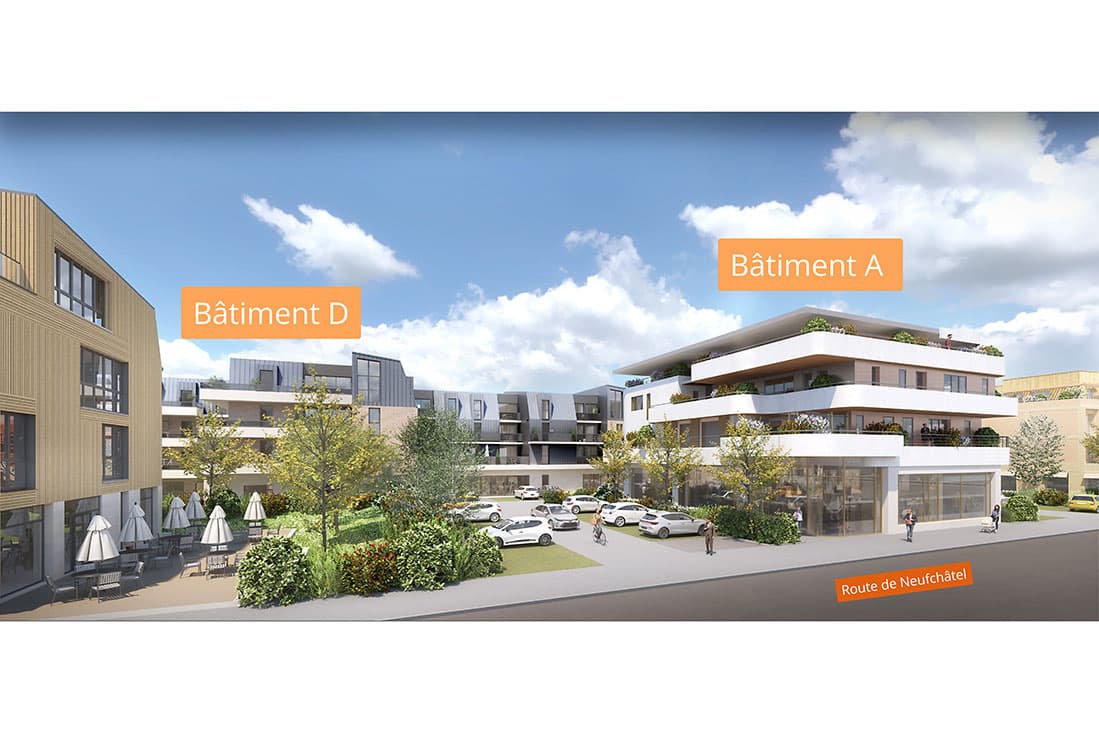 Bois-Guillaume — Idéalement située à Bois-Guillaume, cette nouvelle résidence contemporaine s’intègre harmonieusement... — Miniature 7