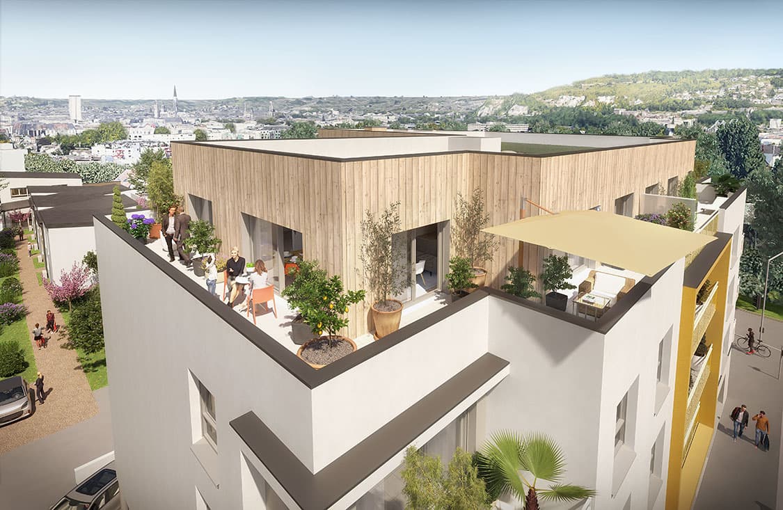 Sotteville-Lès-Rouen — Située au cœur de Sotteville-lès-Rouen, à proximité immédiate de Rouen, cette nouvelle résidence pro... — Miniature 7