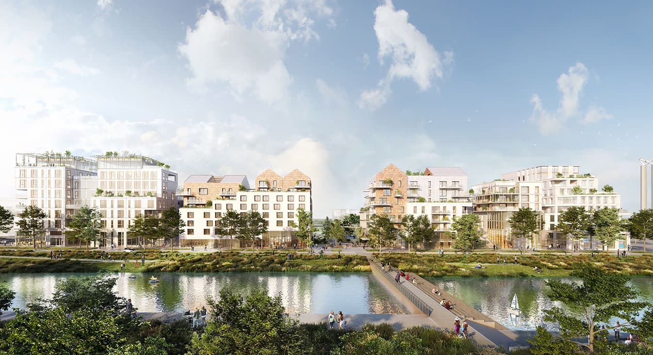 Rouen — Au cœur de la ville, ce spacieux appartement situé au septième et dernier étage d’une résidence de s... — Miniature 5