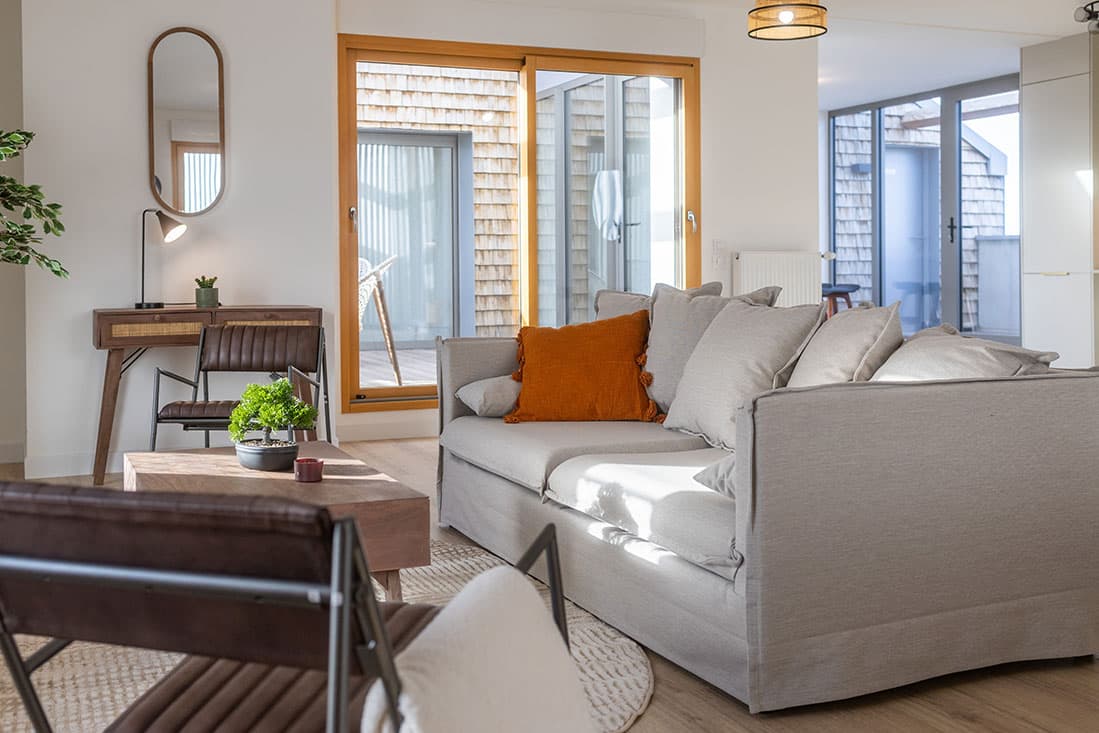 Rouen — Au cœur de la ville, ce spacieux appartement situé au septième et dernier étage d’une résidence de s... — Miniature 11