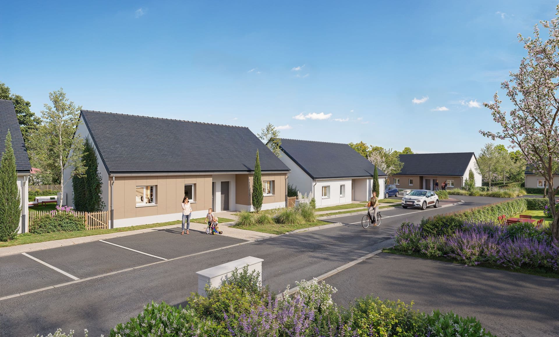 Breal sous Montfort — Située au cœur de Bréal-sous-Montfort, cette nouvelle résidence propose un ensemble de 22 logements ... — Miniature 2