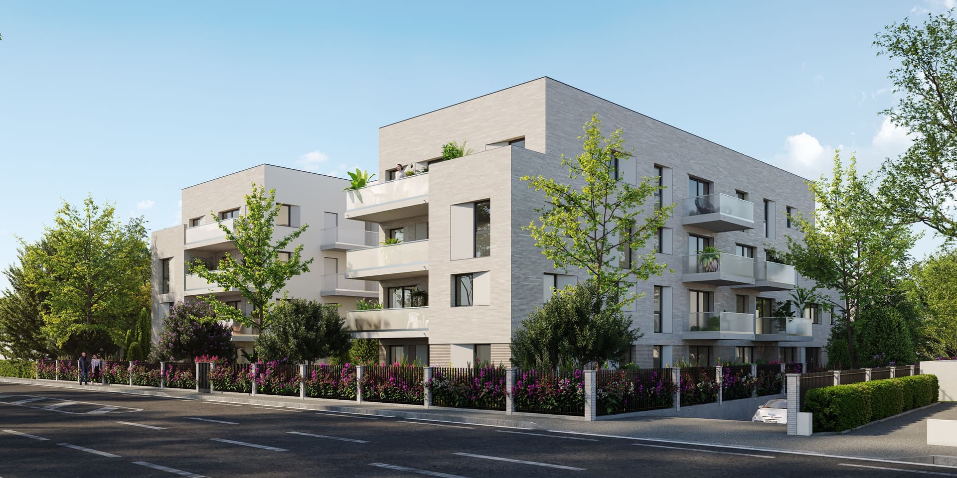 Bordeaux — Située dans un environnement résidentiel calme et verdoyant, cette nouvelle résidence propose des ap... — Photo 1