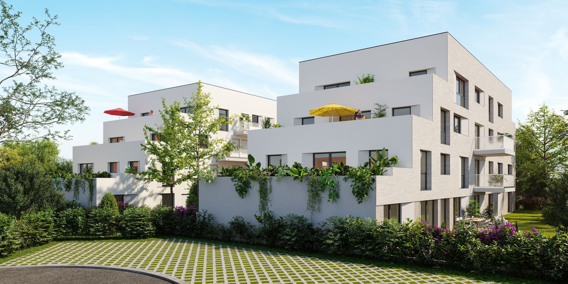 Bordeaux — Située dans un environnement résidentiel calme et verdoyant, cette nouvelle résidence propose des ap... — Miniature 2