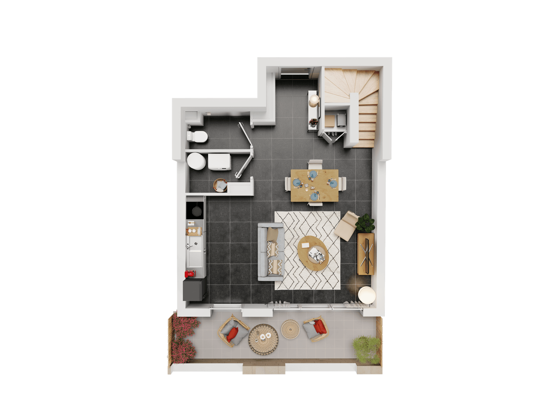 Talence — Située dans un environnement résidentiel recherché, cette nouvelle réalisation propose des apparteme... — Miniature 2