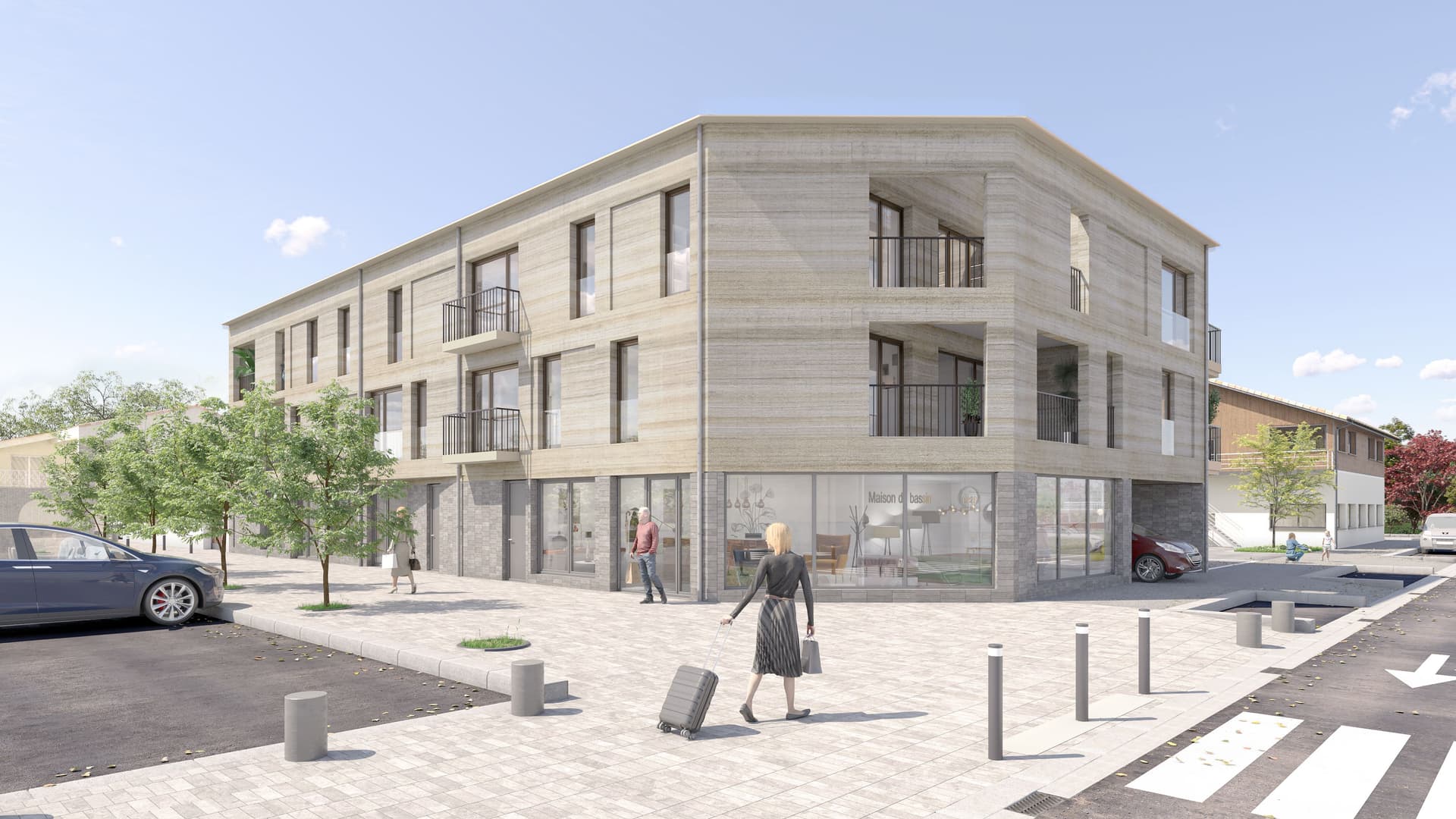 Biganos — Située dans un environnement calme et agréable, cette nouvelle résidence propose des appartements de... — Miniature 3