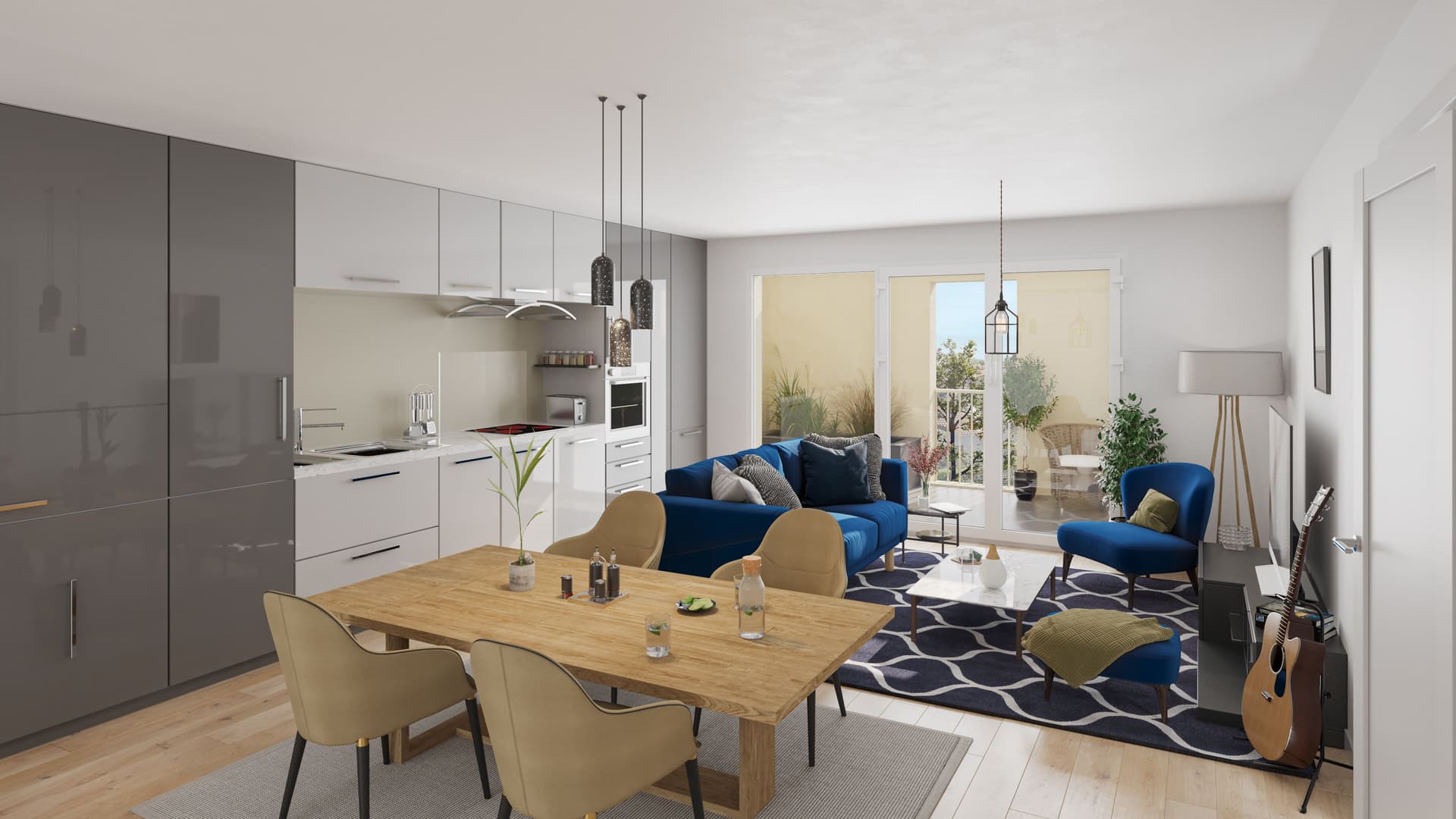 Biganos — Située dans un environnement calme et agréable, cette nouvelle résidence propose des appartements de... — Miniature 6