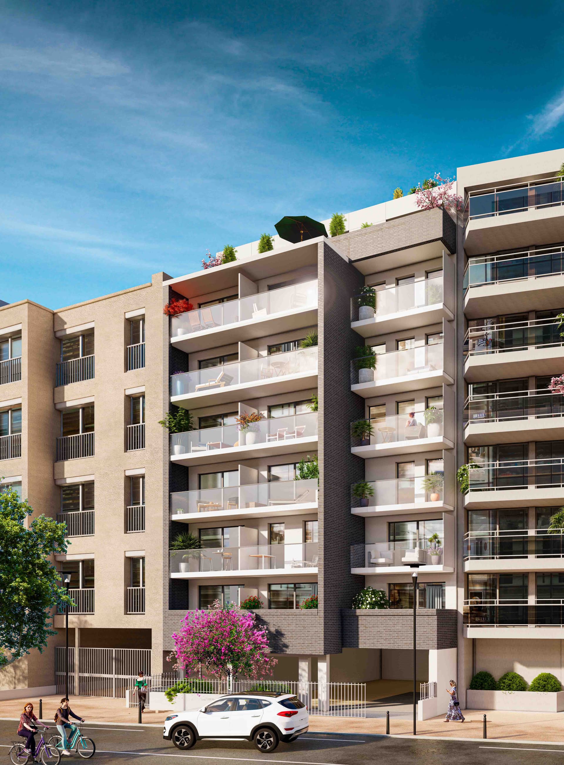 Bordeaux — Situé dans un environnement urbain dynamique, ce programme immobilier propose des stationnements sta... — Miniature 11