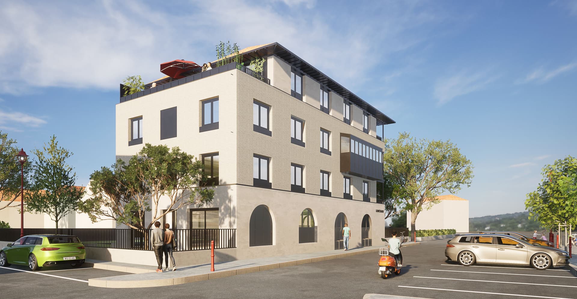 Urrugne — Située au cœur d’un environnement paisible, cette nouvelle résidence propose des appartements conçus... — Miniature 5