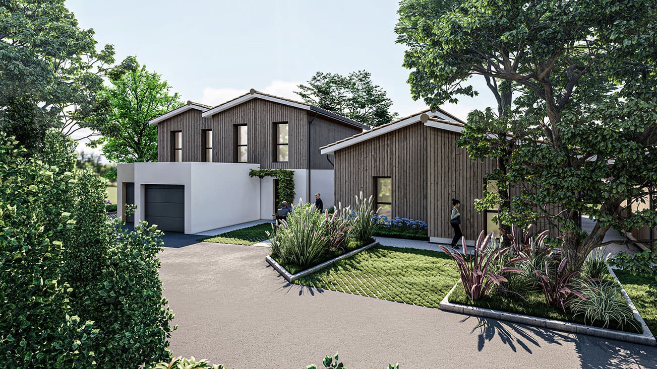 Lacanau — Située à proximité immédiate des principaux services et commodités, cette nouvelle réalisation bénéf... — Miniature 2