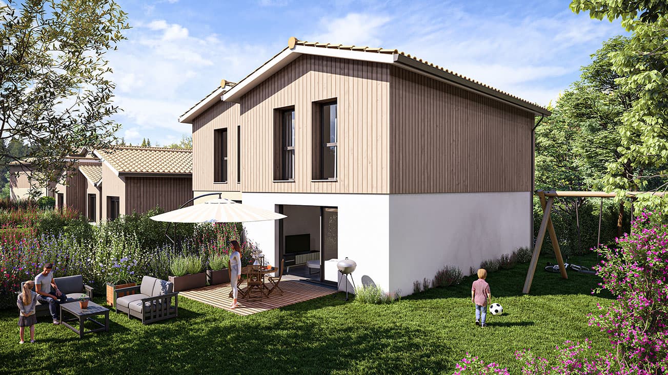 Lacanau — Située à proximité immédiate des principaux services et commodités, cette nouvelle réalisation bénéf... — Miniature 3