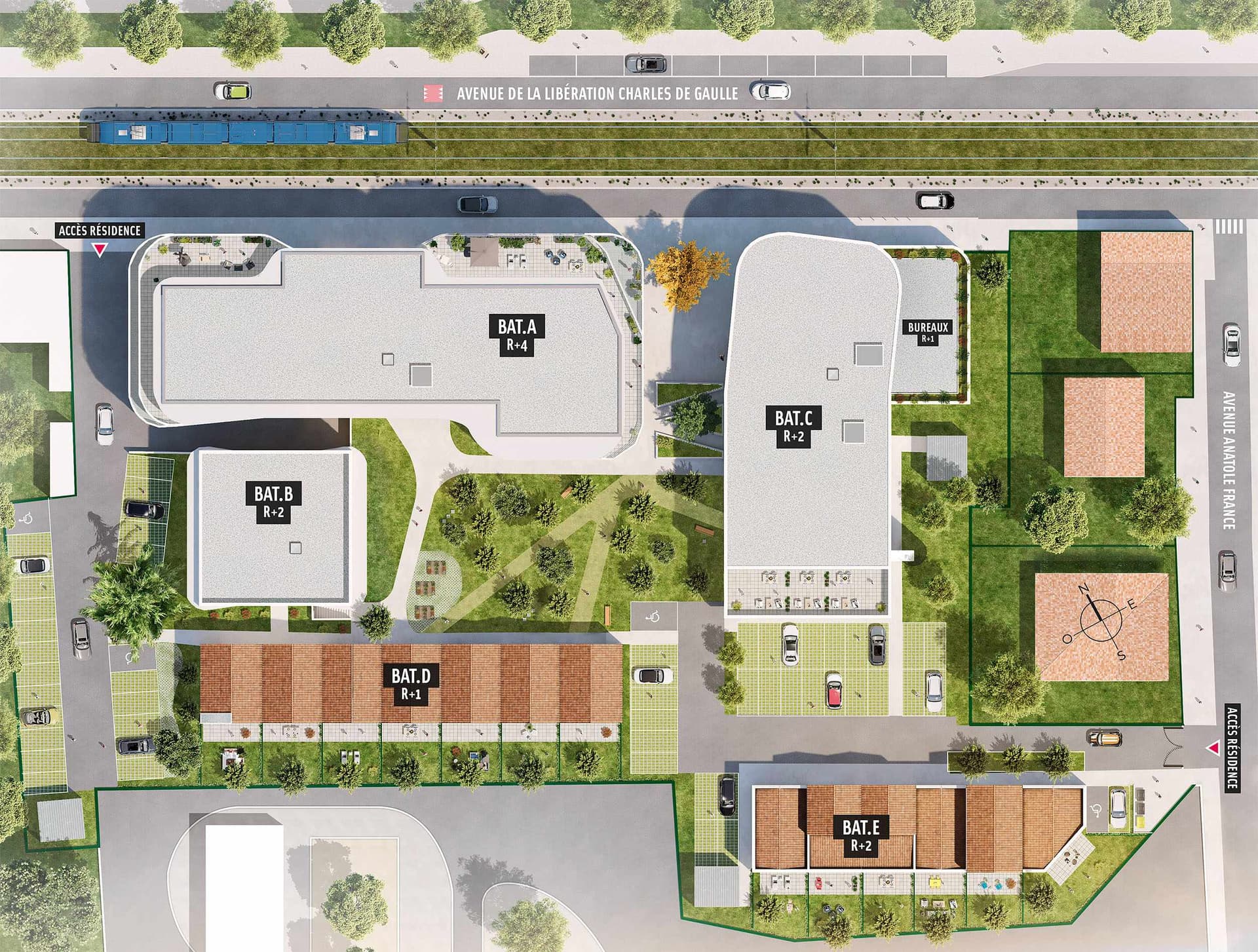 le Bouscat — Située dans une commune dynamique et conviviale, cette nouvelle résidence propose un cadre de vie ha... — Miniature 2